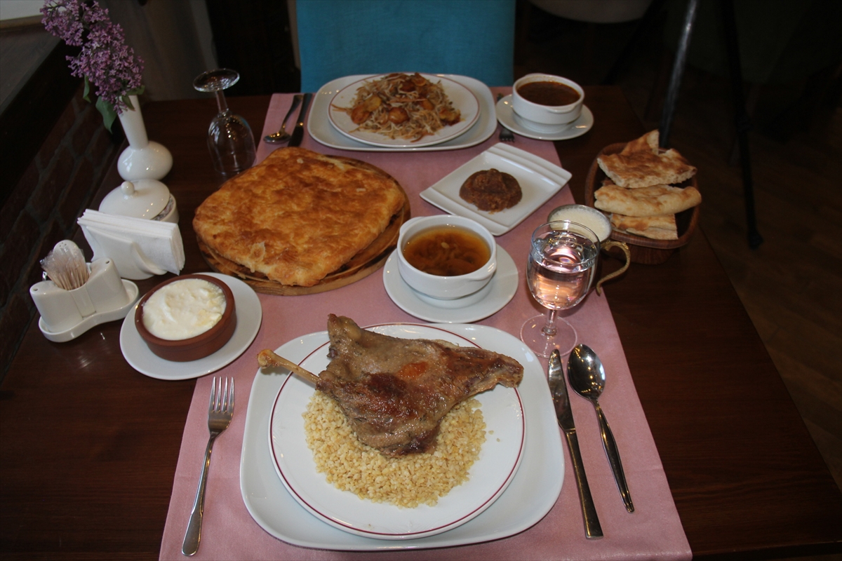 Kars�ın ramazan menüsü Kaz eti